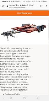 $4,450 (ada area) pic hide this posting restore restore this posting. How To Buy A Used U Haul Trailer Quora