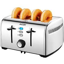 Aicok Tostapane Tostapane Automatico Extra Largo In Acci Https Www Amazon It Dp B073b5rdzw Ref Cm Sw R Pi Dp U X 6lmhc Kitchen Appliances Kitchen Toaster