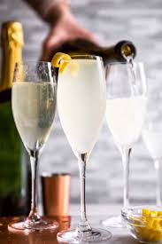The french 75 is a potent cocktail that calls for london dry gin and brut champagne. French 75 Cocktail Recipe Fox And Briar