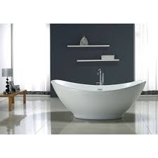 You'll be able to move it into your home and bathroom without special assistance. Ove Decors Tina Freestanding Bathtub The Home Depot Canada