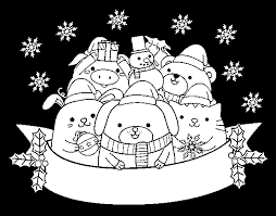 Download and print these cute christmas animal coloring pages for free. Christmas Animals Coloring Page Coloringcrew Com