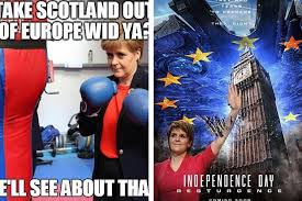 The referee blows after one second of added time. Nicola Sturgeon And Possible Scottish Independence Referendum Gets The Meme Treatment Following Brexit Heraldscotland