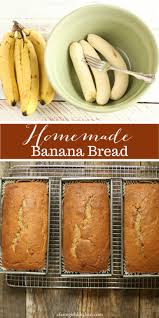 Easy Banana Bread Recipe In 2020 Easy Banana Bread Recipe Homemade Banana Bread Banana Bread Recipe Easy Moist