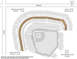 sf giants seating chart club level 2019