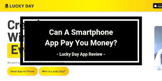 Lucky day was created to give anyone and everyone the chance to win. Lucky Day App Review Lottery App Scam Or Legit Work At Home No Scams