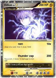 See more ideas about hunter x hunter, cards, hunter anime. Pokemon Killua 44