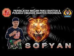 Persilatan Macan Paku Banten Sofyan Youtube