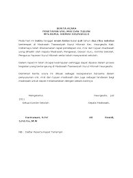 Maybe you would like to learn more about one of these? Contoh Berita Acara Rapat Sekolah Aneka Macam Contoh