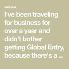I Ve Been Traveling For Business For Over A Year And Didn T Bother Getting Global Entry Because There S A Much Faster Option And You Can Get It For Free Business Insider