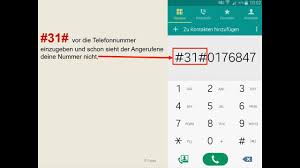 Samsung Rufnummer Unterdrucken Und Anonym Telefonieren Youtube