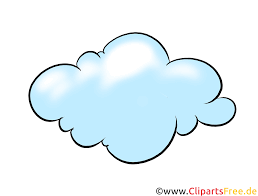 Blaue Wolke Clipart Illustration Bild Kostenlos