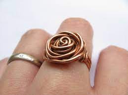 James discusses how to make a fun ring with a wire wrapped rose center. Wire Wrapped Rose Ring Tutorial By Misluo Unblushing