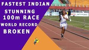 Amit panghal crashes out of tokyo olympics. Fastest Indian Stunning 100m Race World Record Broken By Indian Youtube