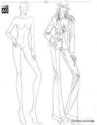 Il Figurino Di Moda Book Dessin De Mode Disegno Di Moda Disegni Di Progettazione Di Moda Figure Di Moda