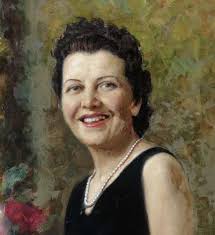 Dipinto ad olio, firmato Giovanni Madonini datato 1939 raffigurante giovane donna 