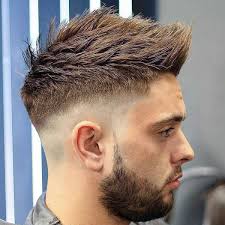 The men's high fade is a trendy, short cut you can combine with a short, medium, or long hairstyle on top with different haircuts like a high fade pompadour into the side area, quiff, comb over, and faux hawk and etc. 39 Best High Fade Haircuts For Men 2021 Guide