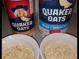 pare old fashioned quaker oats vs