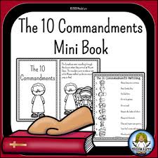 All 10 commandments coloring pages are free and printable. The 10 Commandments Mini Book Coloring Pages Posters By Nicola Lynn
