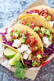 Maybe you would like to learn more about one of these? Easy Chicken Tacos With Avocado Salsa Recipe Healthy Fitness Meals