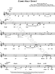 Back | video and audio performances by our users (0). Martin Smith Come Holy Spirit Sheet Music Leadsheet In B Minor Download Print Sku Mn0186050