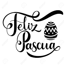 Un día para comer huevos. Feliz Pascua Lettering Happy Easter Lettering In Spanish Hand Royalty Free Cliparts Vectors And Stock Illustration Image 96787735