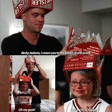 Prom Puck And Becky Glee Memes Glee Cast Glee