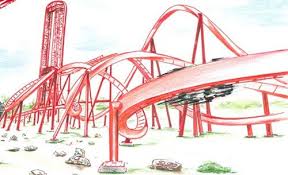 Huracan Belantis Neue Achterbahn 2010 2015 Achterbahn Freizeitpark Neue Wege