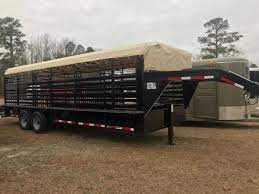 Sealed led lights are brighter and provide more visibility to others when traveling with your trailer. 2020 Stoll 24x7 Livestock Trailer Stock Trailers For Sale Classifieds For Horse And Livestock Trailers