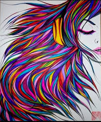 Pin By Leanna Coil On Graphicart Colorful Art Art Art Drawings