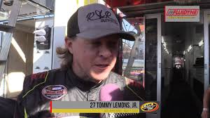 Finally! The Pit Row TV crew found out exactly what the thing is atop Tommy  Lemons' head this season in the No. 27 Jumpstart Motorsports