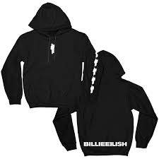 Black Hoodie Giftryapp Billie Eilish Merch Black Hoodie Hot Topic Clothes