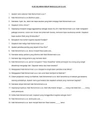 Mp3 duration 1:14:49 size 171.24. Kuiz Sejarah Hidup Rasulullah S