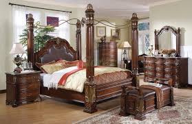 Shop king size bed sets including chests, nightstands, dressers and mirrors. Canopy Bed Sets Bedroom Furniture Sets W Poster Canopy Beds 100 Xiorex