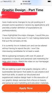 Apply securely with indeed resume. Recruiter Posts Internal Email Along With Live Indeed Job Post Peanutbutterisoneword