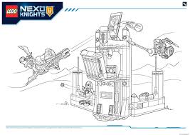 Aided by nexo powers, five knights stand up to face jestro. Lego Nexo Knights File Page6 Coloring Pages Printable