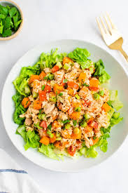 This option was less sweet than the other frostings which was a big pro for some testers and a con for others. Sweet Potato Tuna Salad No Mayo Eating Bird Food