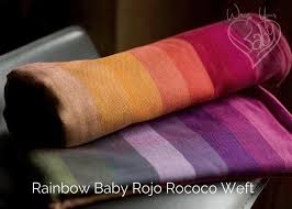 Girasol Rainbow Baby Custom Woven Wrap