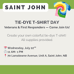 SAINT JOHN- Tie-Dye T-Shirt Day