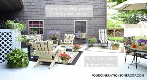 Maybe you would like to learn more about one of these? How To Repair A Cracked And Old Cement Patio Before After Four Generations One Roof