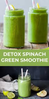 Delicious Green Spinach Smoothie In 2020 Green Smoothie Recipes Smoothie Diet Smoothie Recipes Healthy Breakfast