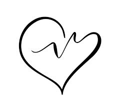 Heart And Heartbeat Logo Vector Icon Isolated Modern Heart Symbol For Cardiology Medical Center Or Charity Valentine Love In 2020 Heart Symbol Heart Logo Heart Icons