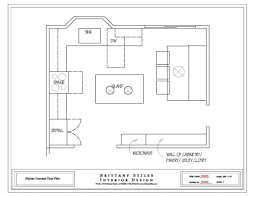 virtual design for open kitchen floor