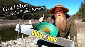 Gold Hog Multi Sluice Review First Run Youtube