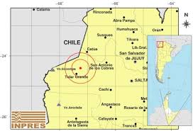 Un terremoto de magnitud 6,1 en la escala de richter sacudió este domingo el noroeste de argentina, según informó el instituto nacional de prevención sísmica (inpres). Terremoto De Magnitude 6 3 E Registrado Entre Argentina E Chile