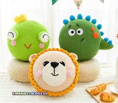 Amigurumi Orgu Yastik Yapilisi Mimuu Com Kirlent Amigurumi Elisi Fikirleri