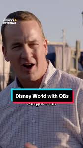 Peyton & Phill, just two QBs spinnin’ it through Disney World  #peytonmanning #philsimms #disney