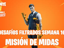 Uno de los desafíos de fortnitemares 2020, el evento de halloween de la temporada 4 del pase de batalla de fortnite capítulo 2, requiere que eliminemos a midas sombrío. Fortnite Leaked Challenges From Midas Mission Week 10