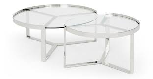 aula tables basses gigognes chrome et verre table basse gigogne table basse table basse verre