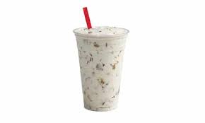 To make the milkshake, blend the milk and ice cream together until smooth, using either a stick blender in a jug or a blender on high speed. Reese S Peanut Butter Cup Shake Wienerschnitzel