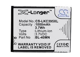 Battery for LG Xpression C395 BL-40MN ...